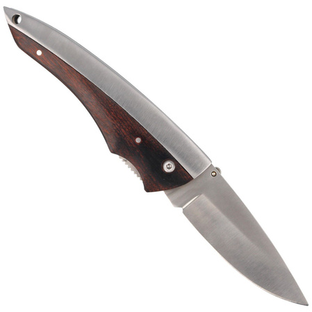 Herbertz Top AISI 420 Wood/Metal brown Plain 110g 70 02/047/10 pocket knife - 288611