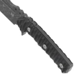 Fox URO Knife Black G10, Acid Washed Niolox by Wander Tactical (FX-623 BA)