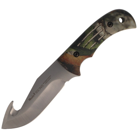 Muela Bisonte-11AP Next G1 Vista Camo Knife, Satin X50CrMoV15