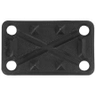 Kolce do samobrony KickForce Self-Defense Boots Spikes, Black (KF-BLK)