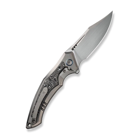 WE Knife Orpheus LE No ???/155 Gray Titanium / Aluminium Foil CF, Hand Rubbed Satin CPM 20CV (WE23009-2)