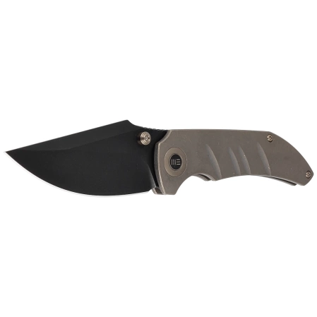 WE Knife Riff-Raff Bronze Titanium, Black Stonewash CPM 20CV by Matthew Christensen (WE22020B-1)