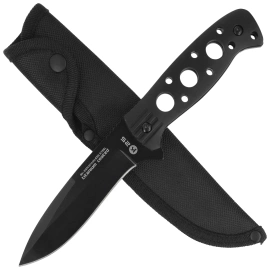 Nóż K25 RK-31574 Black Aluminium, Black Titanium 7Cr17MoV