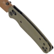 Nóż składany Bestechman Cicada's Wing OD Green G10, Gold 10Cr15MoV (BMK06C)