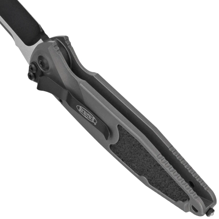 Microtech Socom Elite Auto S/E Natural Clear Aluminum, Black M390 by Tony Marfione (160A-1NC)