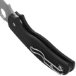 Spyderco Sage 6 Sprint Run Knife Carbon Fiber, Satin CPM S90V by Sal Glesser (C123CFBCLS90VP)