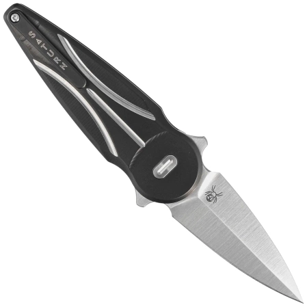 Nóż składany Fox Saturn Black Titanium, Satin M390 by Denis Simonutti (FX-551 TI)