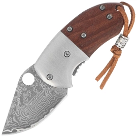 Nóż składany Martinez Albainox Wood, Damascus (18932)