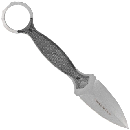 Nóż na szyje Maserin Neck Knife 922 Black G10, Black Stonewashed N690 by Russ Kommer (922/STW)