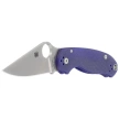 Spyderco Para 3 Cobalt Blue G10, Satin CPM SPY27 by Sal, Eric Glesser (C223GPCBL)