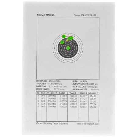 Niksan Defence Escalade-S 6.35 mm PCP Air Rifle