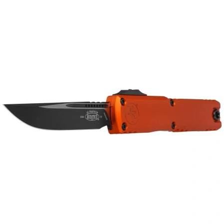 Microtech Ultratech Gen IV S/E OTF Knife Tactical Orange Aluminum, Black M390MK by Tony Marfione (11214-1OR)