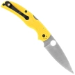 Nóż składany Spyderco Native Chief 2 Lightweight Salt Yellow FRN, Satin MagnaCut by Sal Glesser (C244PYL)