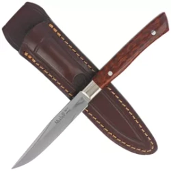 Muela MA-10M Snake Wood Knife, Satin X50CrMoV15