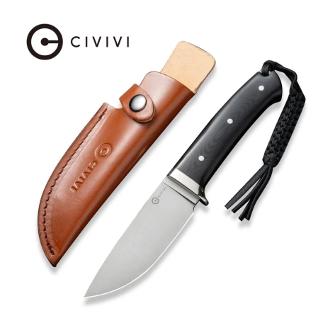 Nóż Civivi Cloud Peak Black G10, Satin Nitro-V (C23044-1)