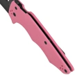 Spyderco Yojumbo Sprint Run Knife Pink G10, Black DLC CPM S30V by Michael Janich (C253GPNBK)