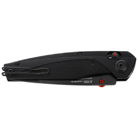 ANV A100 BB Knife Black GRN, Black DLC Sleipner (ANVA100-019)