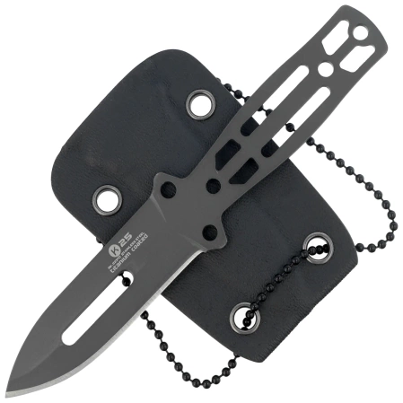 K25 RK-32370 Neck Knife Titanium Nakted, Titanium 7Cr17Mov