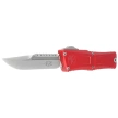 Microtech Combat Troodon Gen III Interceptor Signature OTF Knife Red Aluminum, Stonewashed M390MK by Tony Marfione (1217-10RDS)