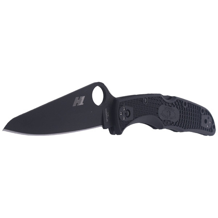 Nóż składany Spyderco Pacific Salt 2 Black Blade Plain (C91PBBK2)