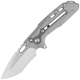 Reate T1000-V2 Gray Titanium/Zirconium Knife, Satin M390 by Alvin Lee