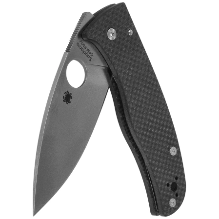 Spyderco Bodacious Sprint Run Knife Carbon Fiber, Satin CPM S90V by Sal Glesser (C263CFP90V)