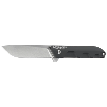 Extrema Ratio Knife Ferrum E Black Aluminium, Satin N690 (04.1000.0366/SAT/BLK)