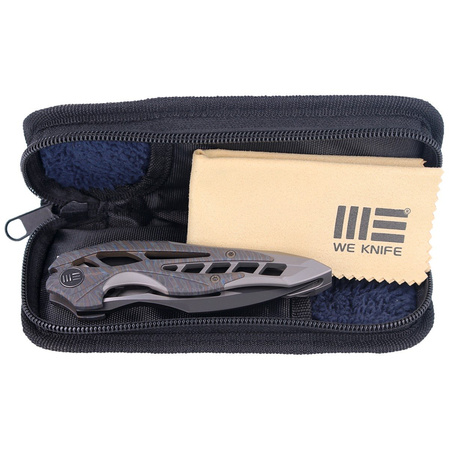 WE Knife Arrakis Flamed / Gray Titanium, Black Stonewashed (906G)