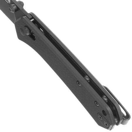 Nóż składany MKM Yipper Black G10, Black Top Shield MagnaCut by Ben Petersen (MK YP-GBKB)