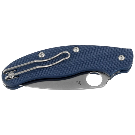 Nóż składany Spyderco UK Penknife Cobalt Blue G10, Satin CPM SPY27 by Sal Glesser (C94GPCBL)