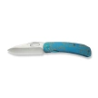 Nóż składany WeKnife Inmate Blue Titanium, Satin CPM 20CV by Jerad Neeve (WE23096B-3)