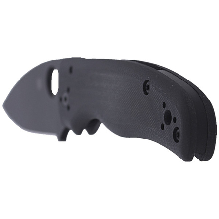 Nóż składany Spyderco Shaman Black G10, Black DLC CPM S30V by Sal Glesser (C229GPBK)