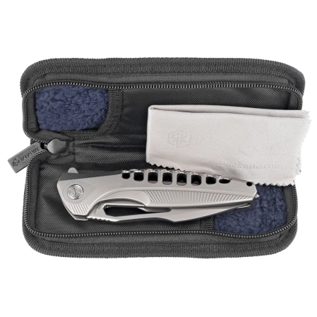 RikeKnife Thor 5 Gray Titanium, Satin M390 (RK-Thor5-P)