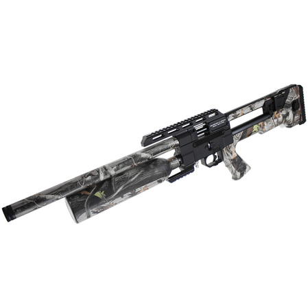 Reximex Throne Gen 2 G1 Camo 5.5mm PCP Air Rifle with Regulator and Sound Moderator
