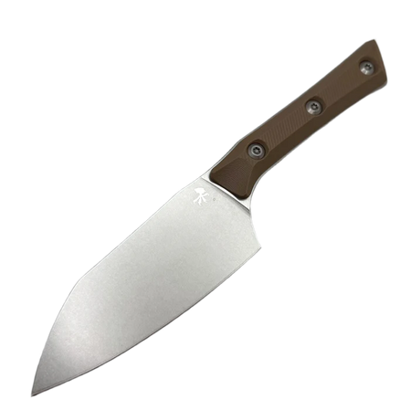 Nóż kuchenny Microtech Santoku 4.2'' Coyote Tan G10, Stonewashed MK390 (3300-10CE)