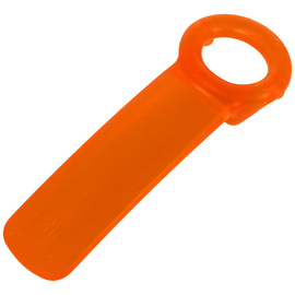 Brix JarKey Jar Opener, Transparent Orange ABS (B-2121-O)