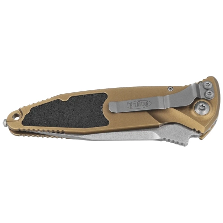 Nóż automatyczny Microtech Socom Elite Auto S/E Tan Aluminum, Stonewashed M390 by Tony Marfione (160A-10TA)