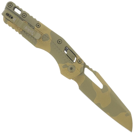 Nóż składany Microtech MSI S/E Ram-Lok Bazooka Camo Tri-Grip Polymer, Bazooka Camo M390MK by Tony Marfione (210T-1PMBOC-X9Z10)