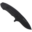 K25 RK-18488 Knife Black Aluminum, Black 7Cr17Mov