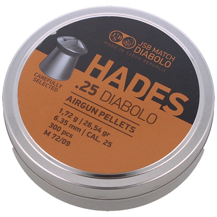 JSB Hades 6.35 mm pellets, 300 pcs (546291-300)