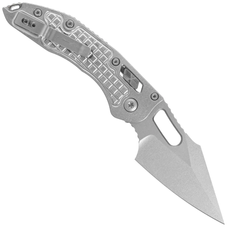 Microtech Marfione Select Stitch Ram-Lok S/E Knife Frag Titanium, Stonewashed M390MK by Borka Blades and Tony Marfione (169RL-10FRMS1)