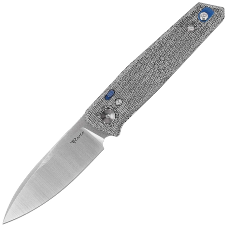 Nóż składany Reate PL-6 Black Micarta, Satin Nitro-V (PL-6 BKM SAT)