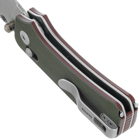 Civivi Baby Banter 2 TG Knife Green G10, Satin 14C28N by Ben Petersen (C24074-1)