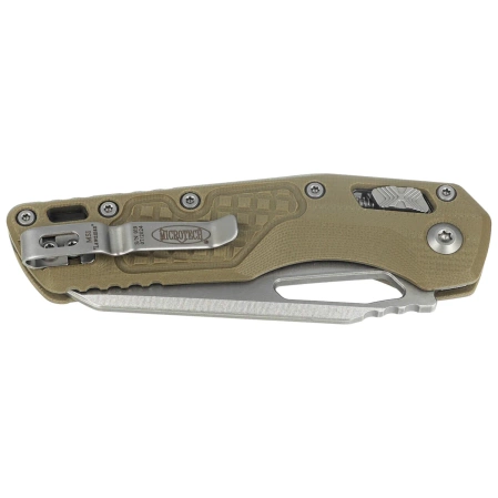 Microtech MSI S/E Ram-Lok Lawnman OD Green Frag G10, Stonewashed M390MK by Tony Marfione (210-10FRGTODLM)