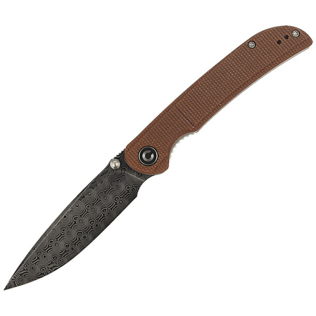 Nóż składany Civivi Imperium Brown Micarta, Black Damascus (C2107DS-1)
