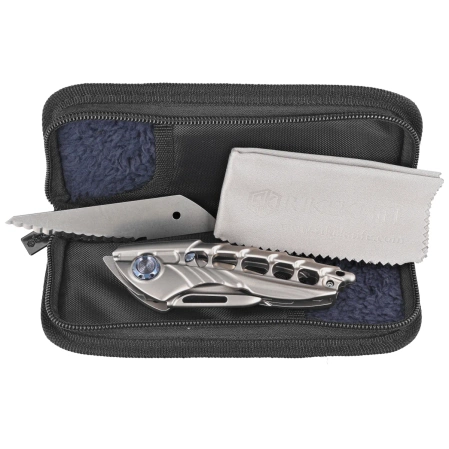 Nóż składany RikeKnife Alien 1 Gray Titanium, Satin M390 (RK-ALIEN1-P)