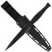 Spartan Blades George Raider Black G10, Black Powder SK5 by Les George (SBBL3BK)