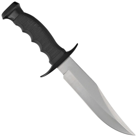 Nóż Muela 95-181 Black Rubber, Satin 420H