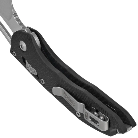 Nóż składany Microtech Stitch Ram-Lok S/E Black Fluted G10, Stonewashed M390MK by Borka Blades and Tony Marfione (169RL-10FLGTBK)