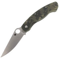 Nóż składany Spyderco Military G-10 Camo Plain (C36GPCMO)